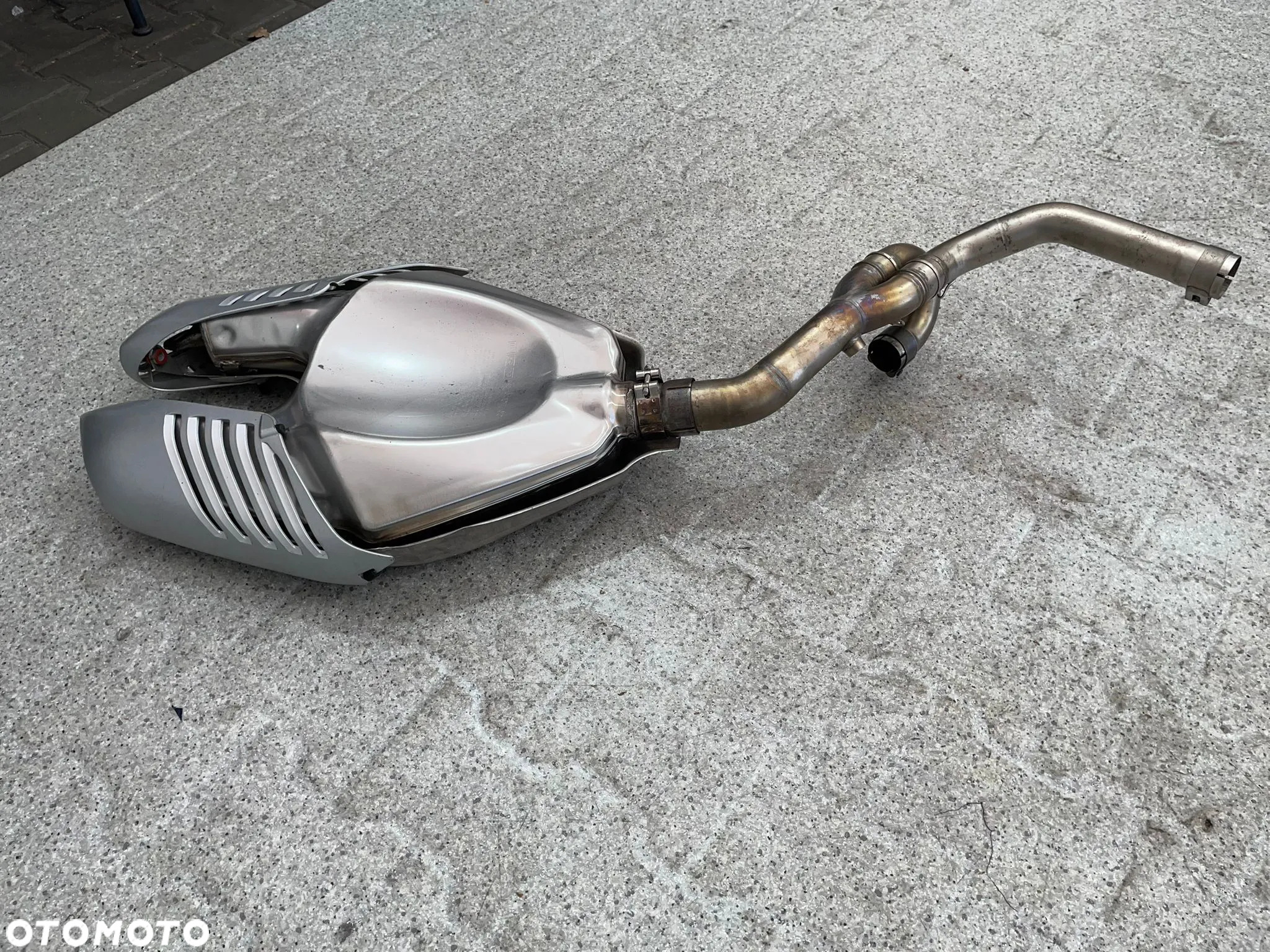 Układ wydechowy, tłumik, wydech, kolektor Aprilia Dorsoduro 750 (nr1162) - 13