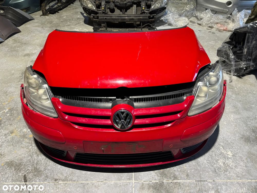 PRZÓD KOMPLETNY ZDERZAK PAS MASKA REFLEKTOR XENON VW GOLF PLUS - 14