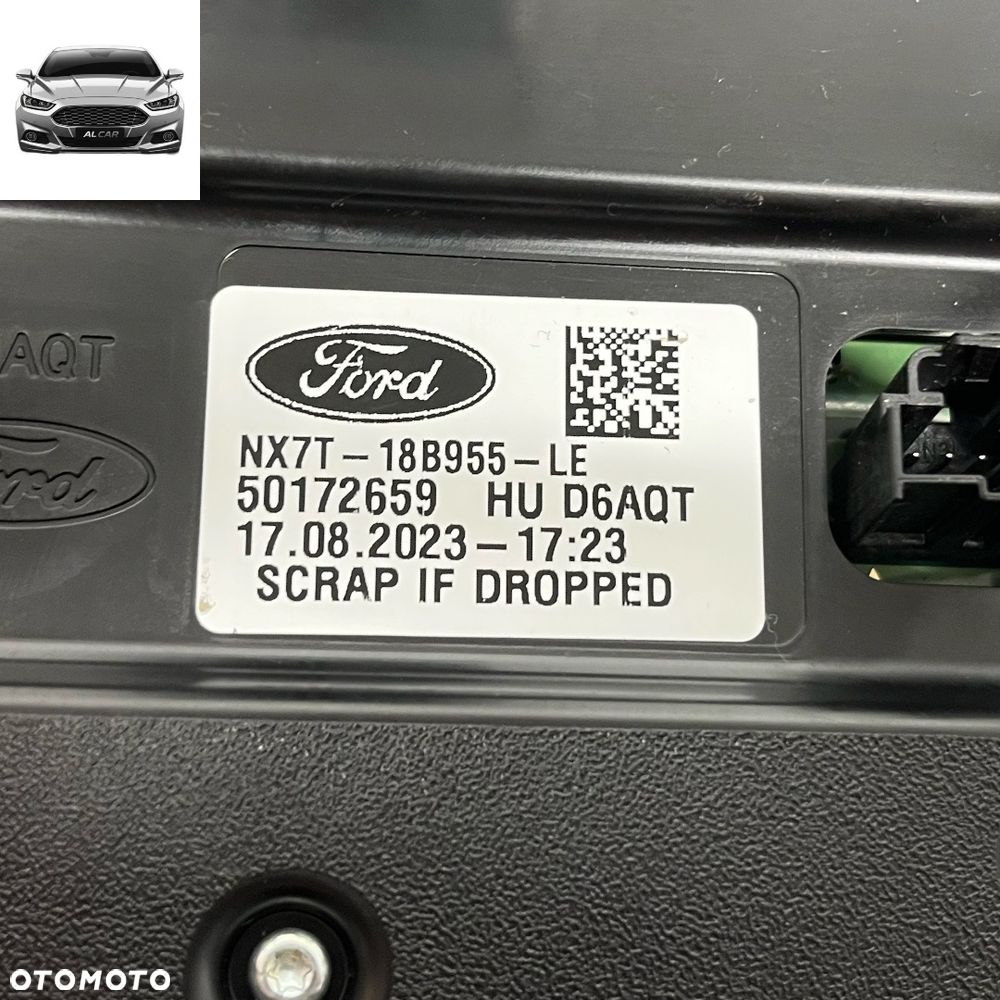 PANEL WYŚWIETLACZ NAWIGACJI SYNC 4 FORD FOCUS MK4 LIFT NX7T-18B955-LE - 5