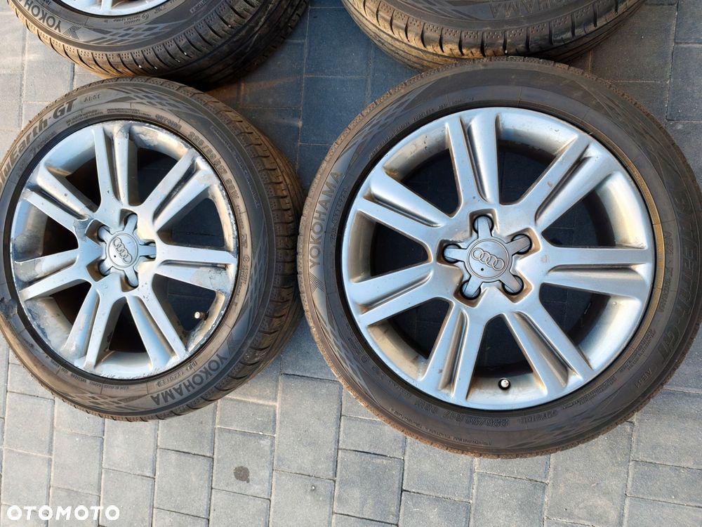 alufelgi +opony 2025 lato vw a4 b8 a5 8k0601025cr 7,5j 5x112 et45 17cali - 2