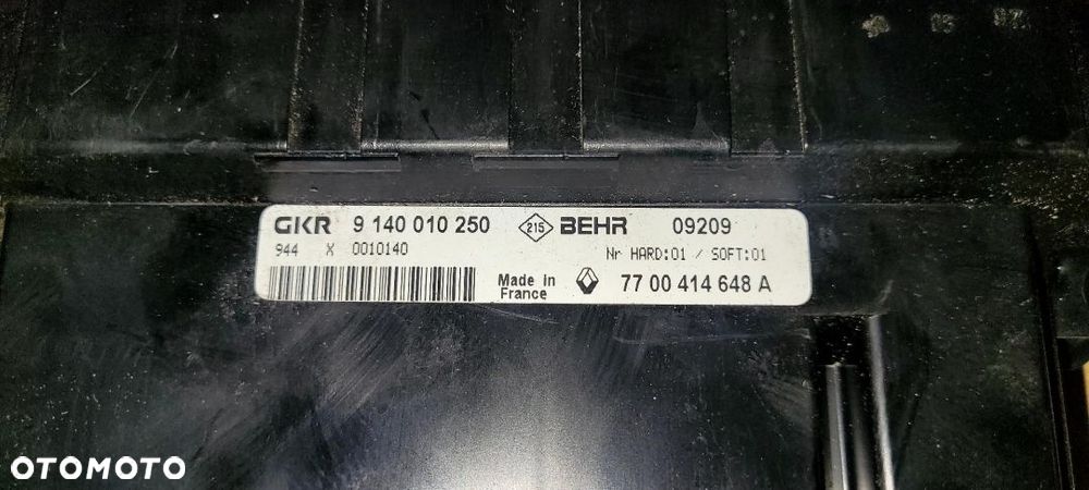 RENAULT LAGUNA I PANEL KLIMATYZACJI - 3
