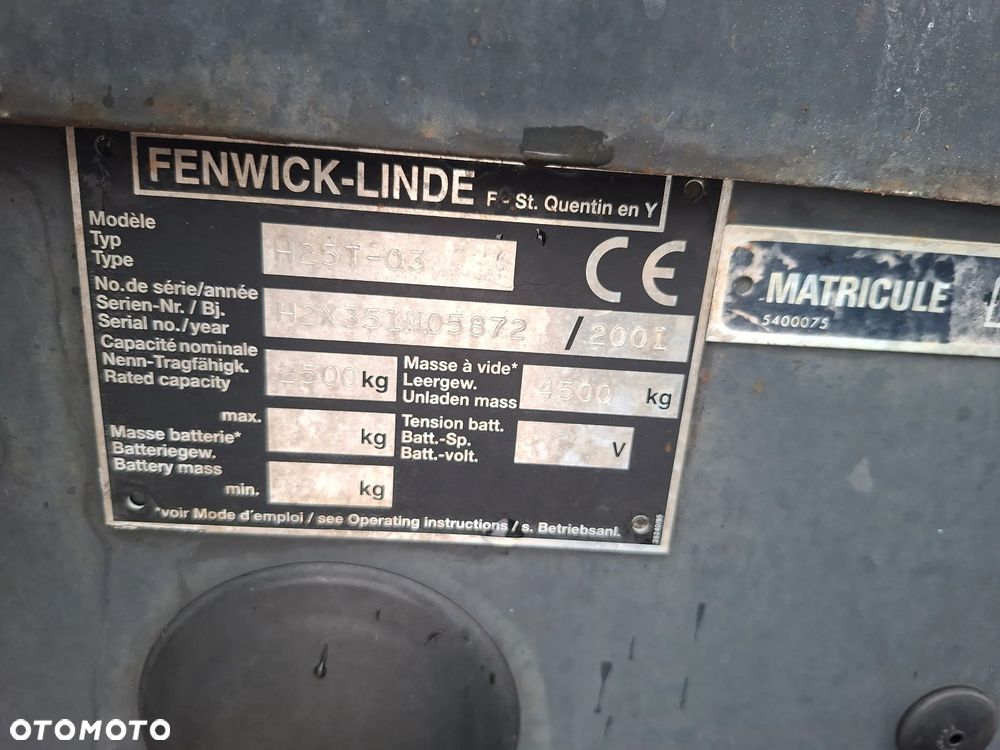 Linde H25 t -03 - 7