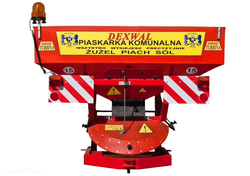 Dexwal Bis Solarka Piaskarka Posypywarka Dexwal PK 1200 850 L 1200 KG Rozsiewacz do piasku