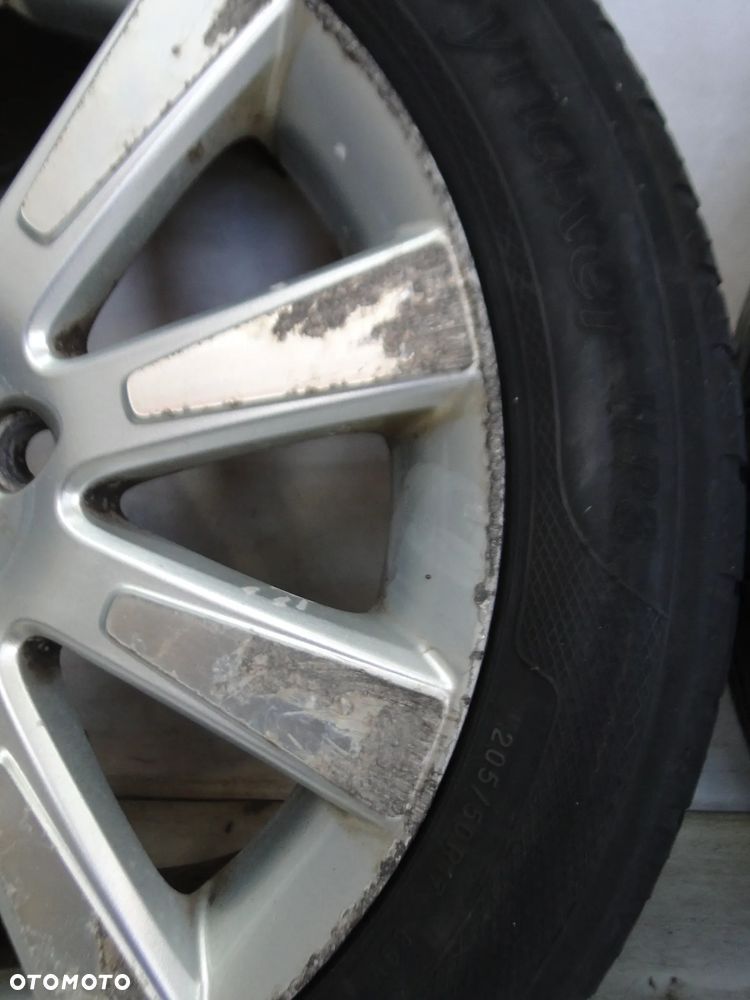 FORD FOCUS MK2 II MONDEO FELGA FELGI ALUMINIOWE OPONY 7x17 5X108 ET-50 205/50R17 - 9