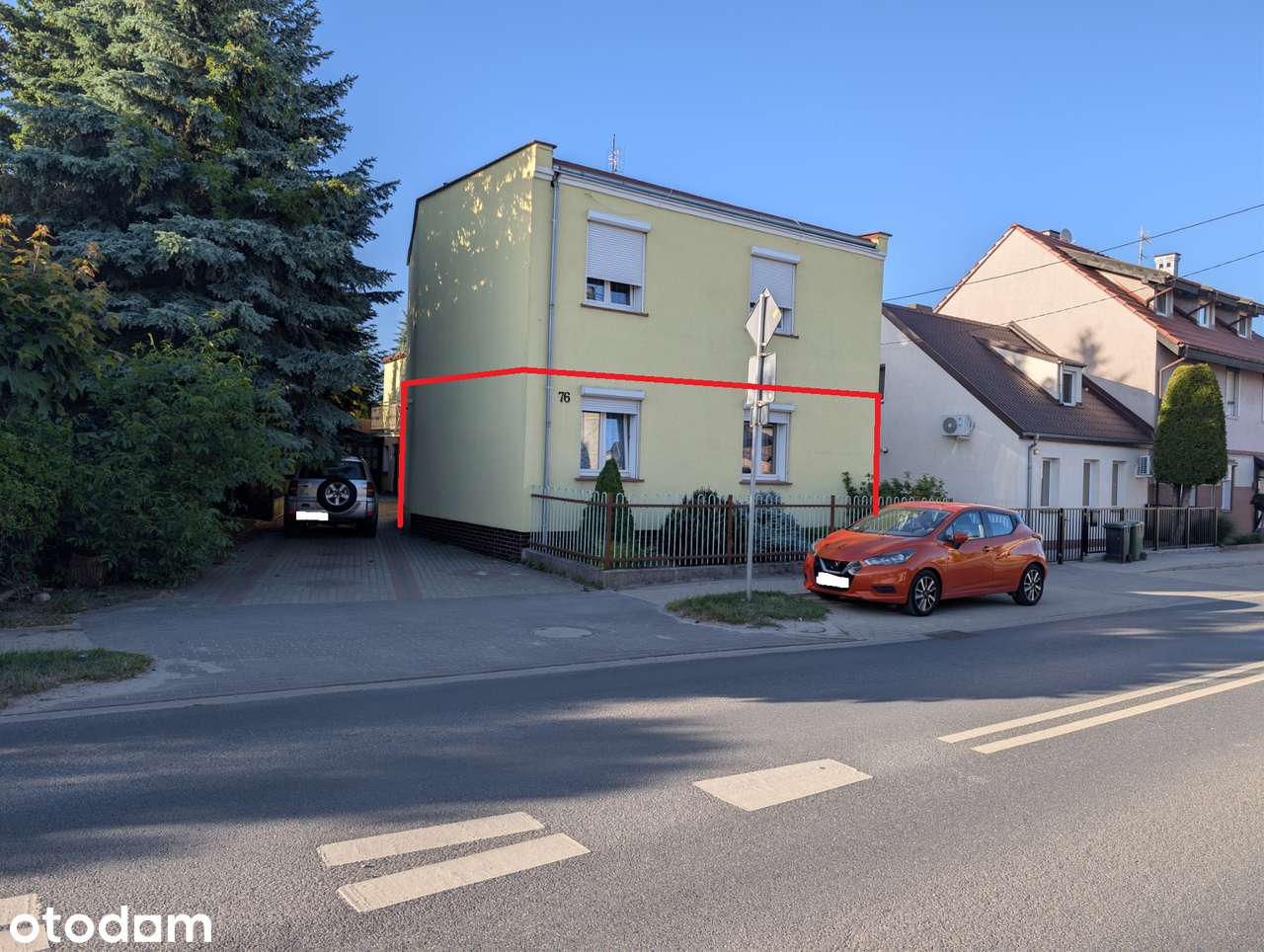 Mieszkanie 2-pokojowe z ogródkiem na parterze domu jednorodzinnego