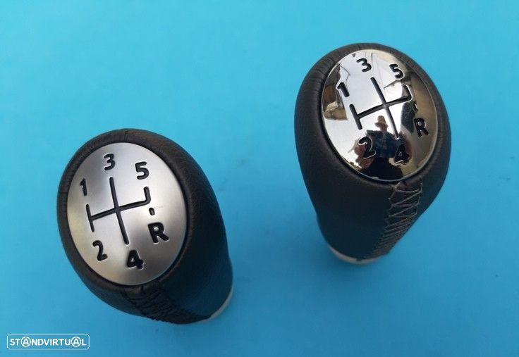 Moca manete alavanca velocidades Renault Megane, Clio, Scenic, Laguna, Modus (PELE)  NOVA - 1