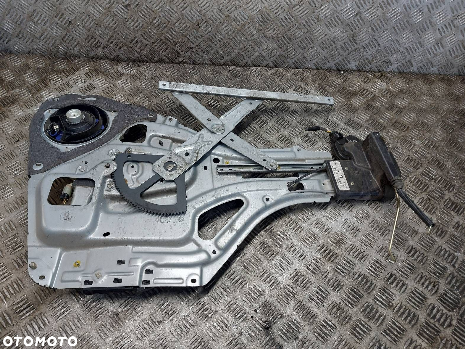 MECHANIZM PODNOŚNIK SZYBY PRAWY PRZÓD ELEKTRYCZNY + ZAMEK SPORTAGE II - 3