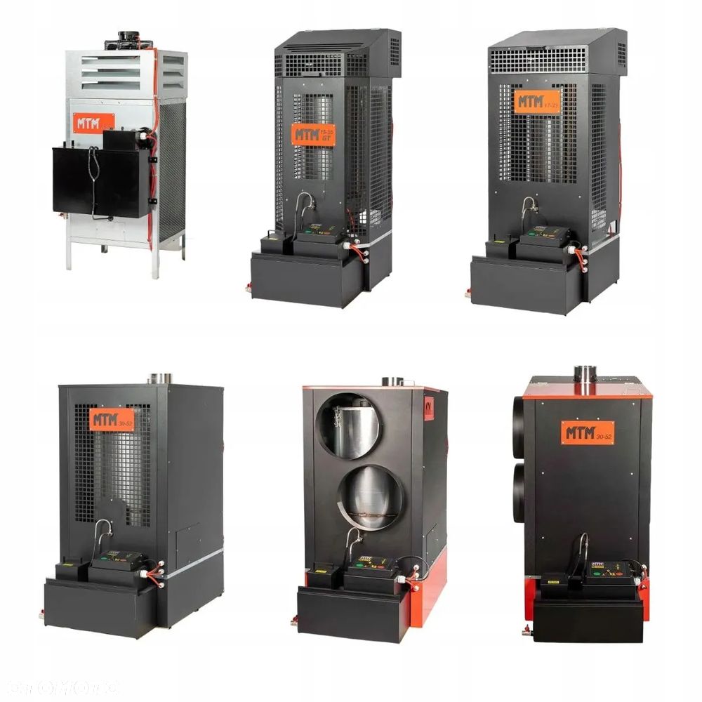 Nagrzewnica powietrza MTM 30-52 30-52 kW z wężownicą grzewczą - 2