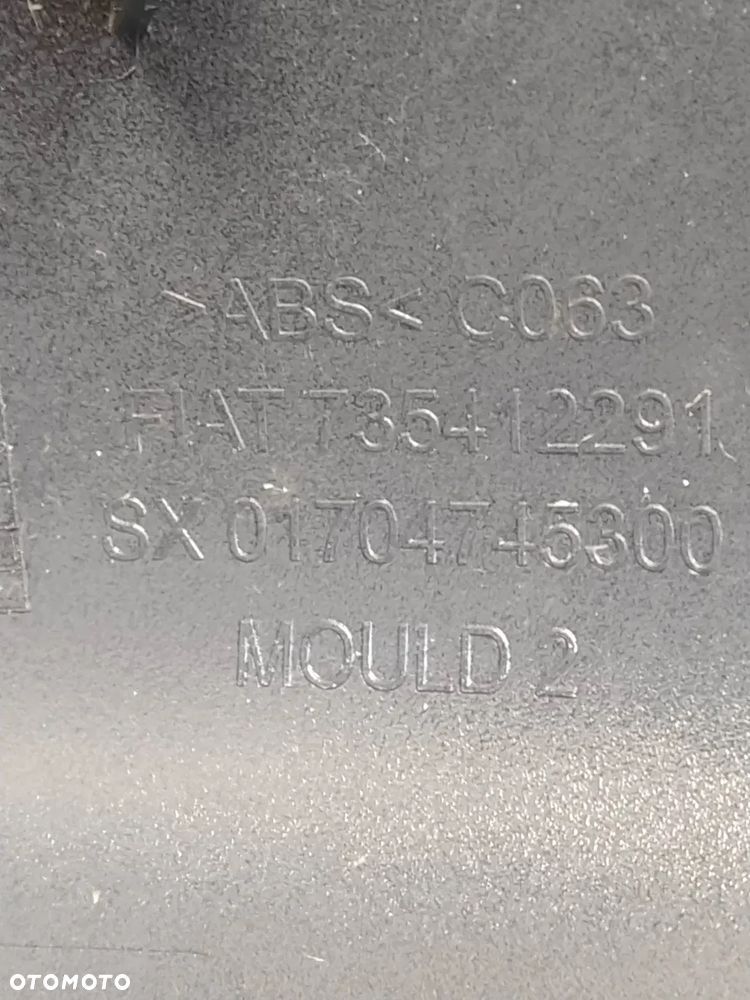 FIAT 500 OSŁONA OBUDOWA NAKŁADKA LUSTERKA LEWA ORYGINAŁ - 5