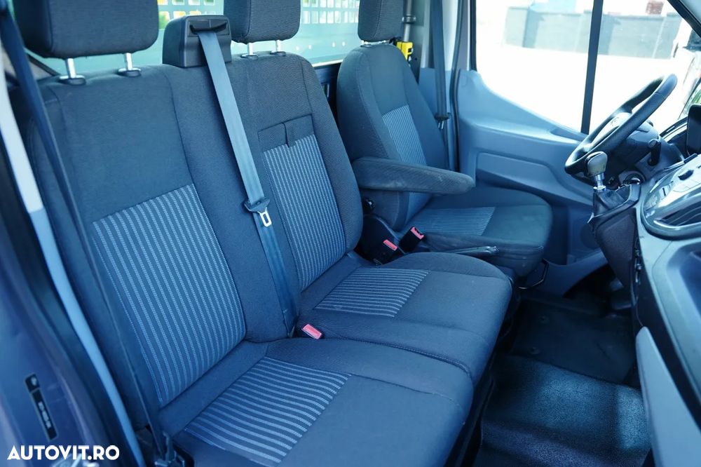 Iveco TRANSIT / BASCULATOR SPATE / DUBLU / MANUAL / IMPORTAT - 36