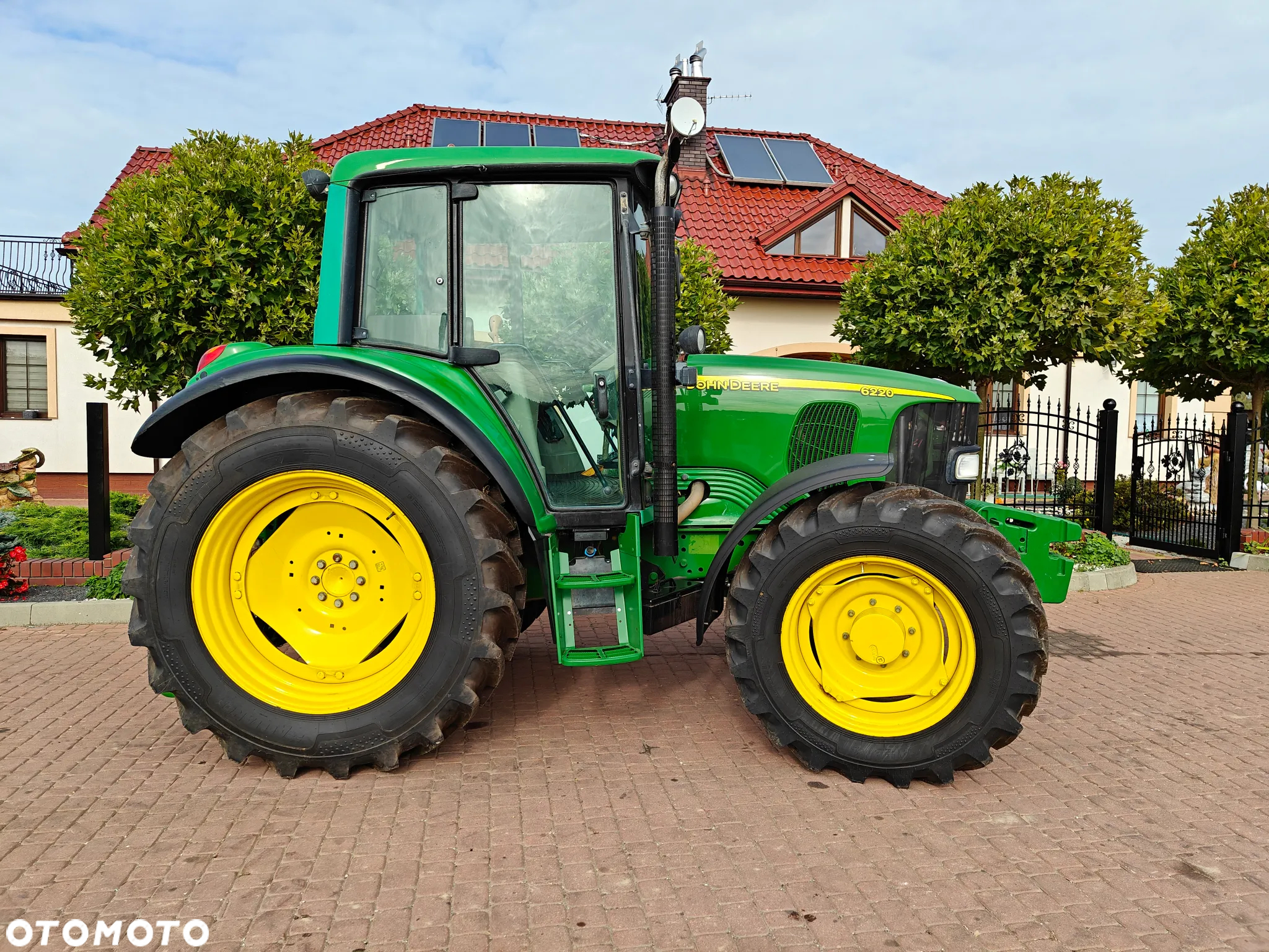 John Deere 6220, 95KM, 4 opony nowe - 6