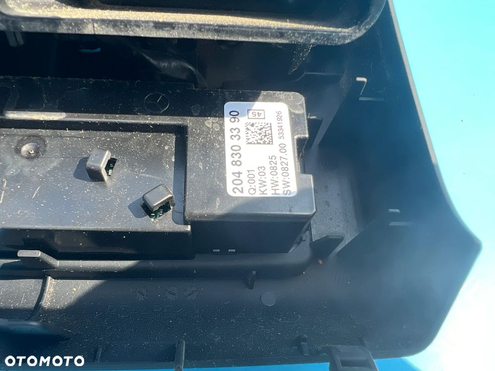PANEL ŚRODEK NAWIEWU MERCEDES W212 2128301354 2048303390 - 3