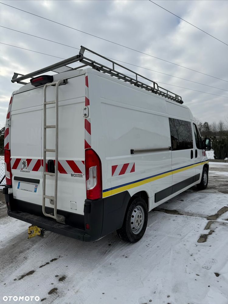 Peugeot Boxer, L3H2, BRYGADÓWKA, 7 miejsc, DOKA, tempomat, klima - 4