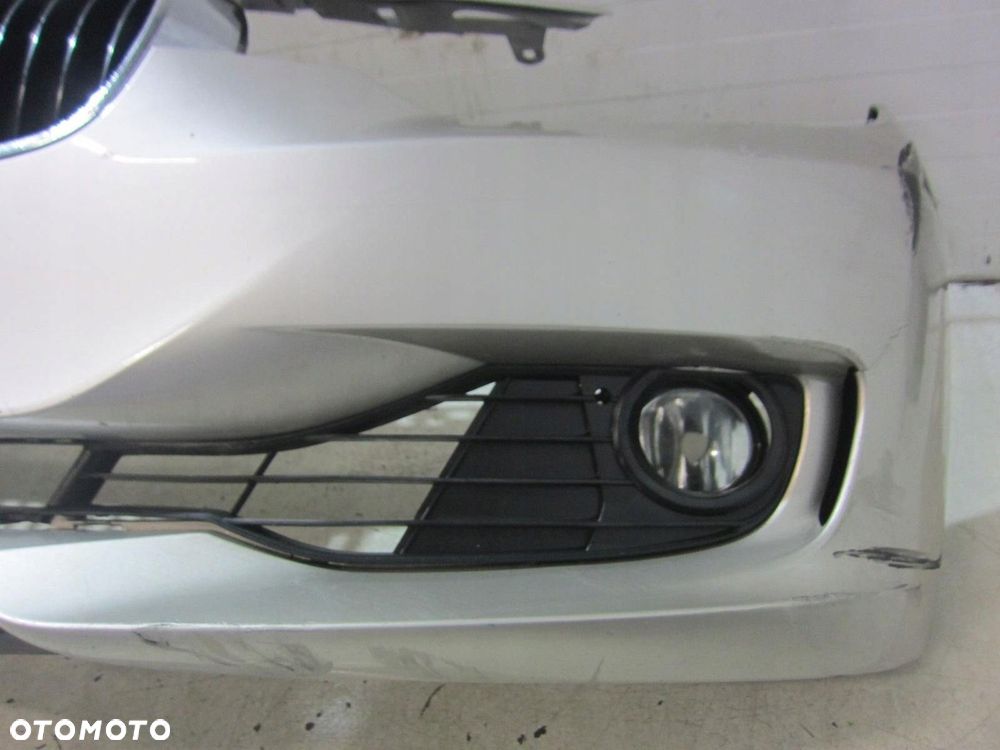 BMW F30 F31 ZDERZAK PRZEDNI PRZÓD GRILL HALOGENY A92 ORION SILBER 7293011 - 5