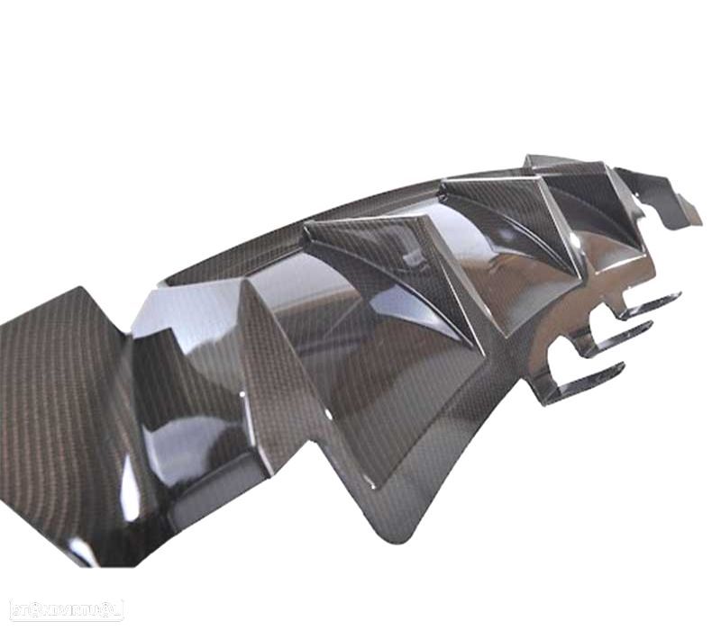 DIFUSOR BMW F10 F11 10-17 LOOK M5 CARBONO - 1