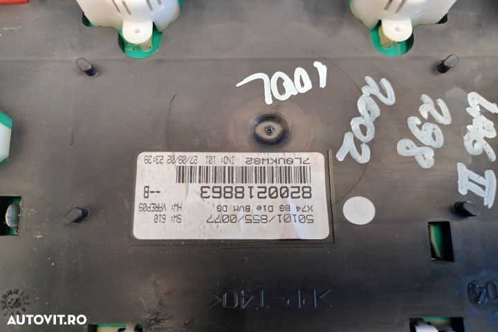 Ceasuri bord 8200218863 7L0UKW82 Renault Laguna 2 [2001 - 2005] Liftb - 3