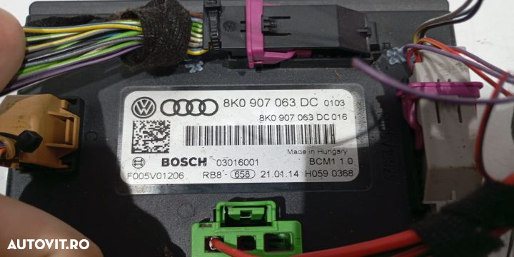Modul confort 8K0907063DC Audi A5 8T [facelift] [2011 - 2016] - 2