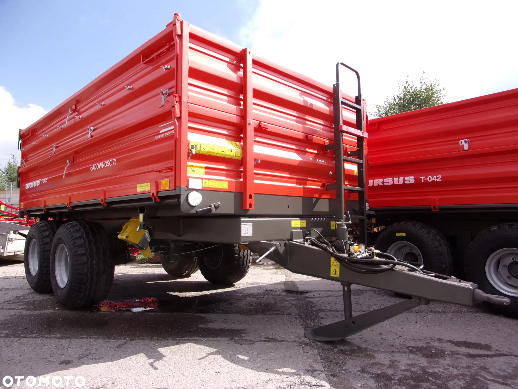 Inny Przyczepa ciężarowa-rolnicza Ursus 7t T-042 TANDEM z systemem trójstronnego wywrotu w Rad-Masz OPOCZNO - 9