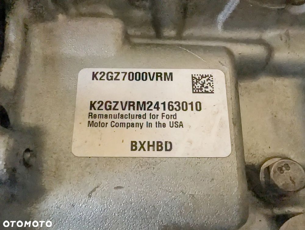 Skrzynia biegów automatyczna Ford Edge 2020 po regeneracji kompletna - 2