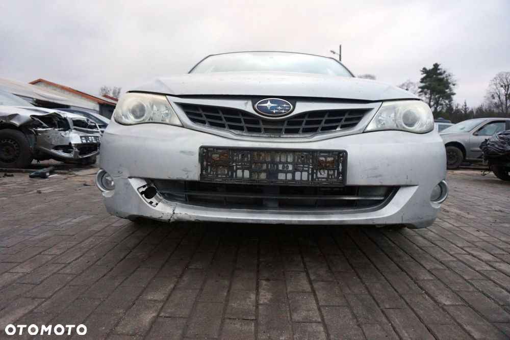 MASKA ZDERZAK BŁOTNIKI LAMPY IMPREZA III GH C6Z  SUBARU 2007-2011 SREBRNY PRZÓD KOMPLETNY - 5