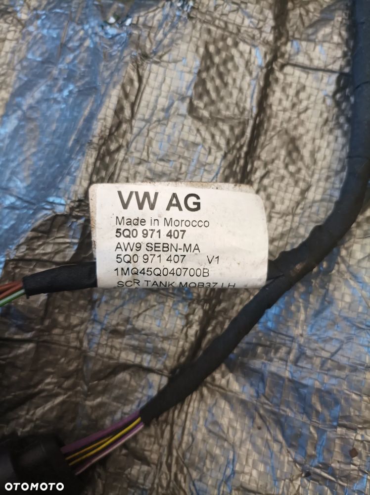 VW SKODA AUDI WIĄZKA  INSTALACJA ADBLUE 5Q0971407 - 3