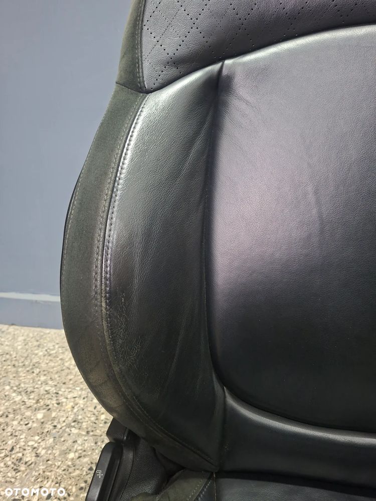 MINI Cooper F56 Fotele komplet Skóra / Alcantara Grzane - 7