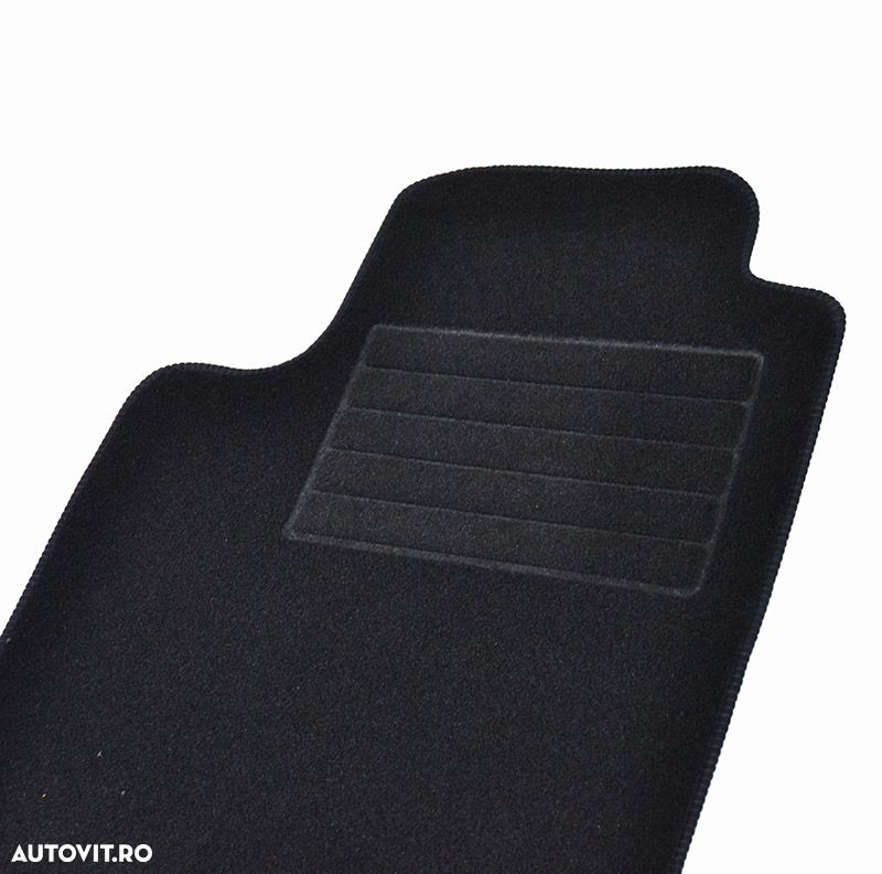 Covorase mocheta Renault Laguna 2 2002-2007 Negre, set de 4 bucati - 2