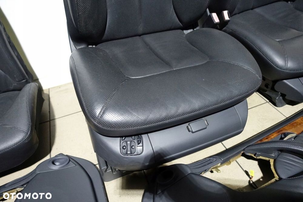 Mercedes w215 CL tapicerka skóra fotele fotel kanapa wnętrze LIFT masaże - 14