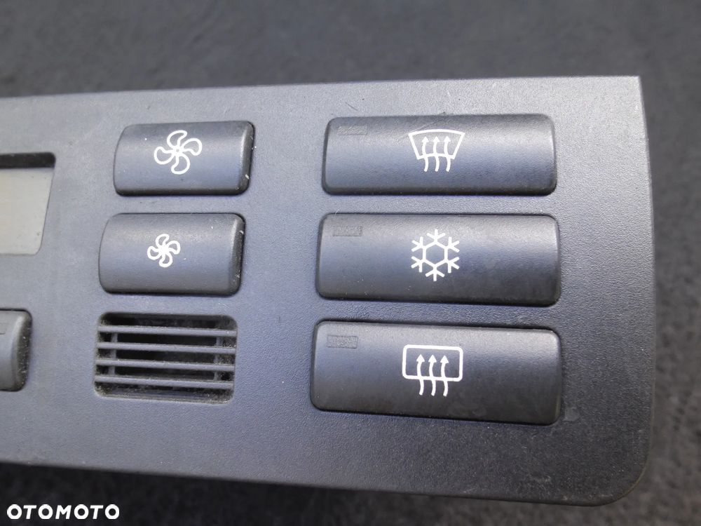 BMW E46 LIFT PANEL STEROWANIA PRZEŁĄCZNIK KLIMATYZACJI NAWIEWU KLIMATRONIK 6956319 WTYCZKI INSTAL - 5