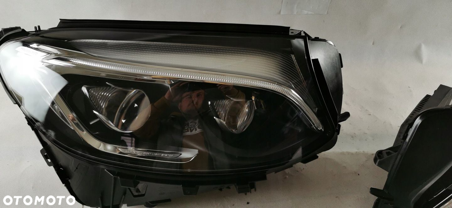 MERCEDES GLC 253 FULL LED ILS LEWY PRAWY REFLEKTOR LAMPA W253 - 4