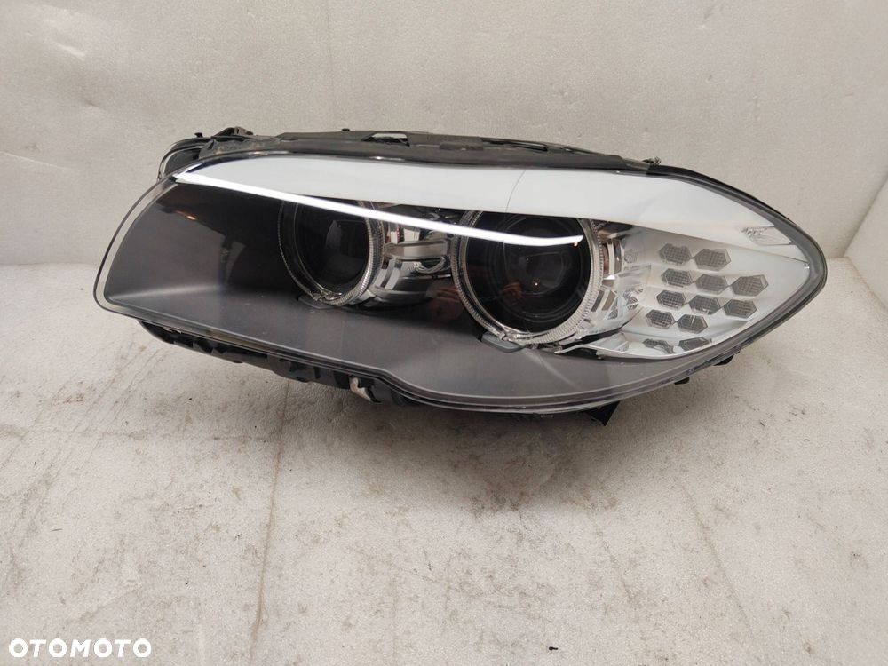 bmw 5 f10 sm xenon nie skrętny kompletna przód strona lewa 7203245 - 1