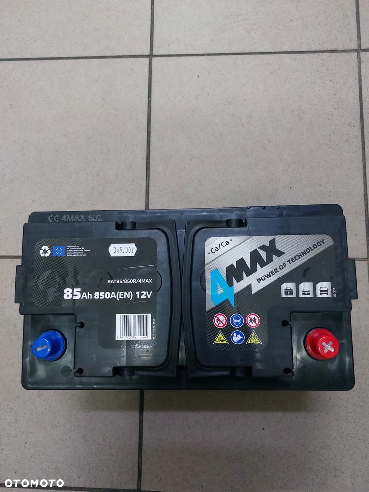 AKUMULATOR 4MAX 85Ah 850A 12V NOWY - 2