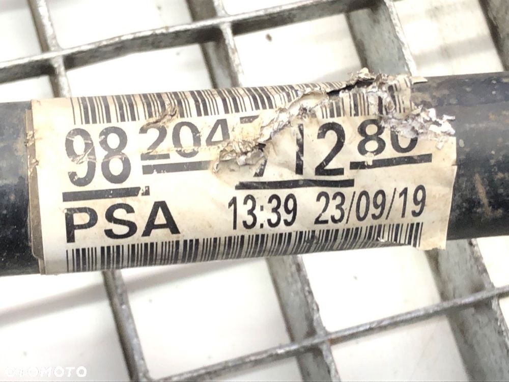 PÓŁOŚ LEWY PRZÓD  PEUGEOT PARTNER Nadwozie pełne/minivan (K9) 2018 - 2022 1.5 BlueHDi 100 75 kW - 6