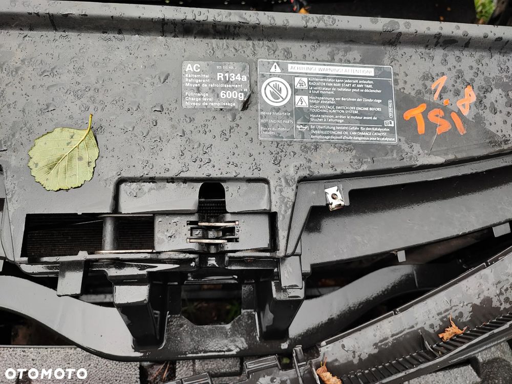 vw passat b6  wzmocnienie czolowe pas przednI chłodnice 3.2FSI 1.8TSI 1.4TSI 2.0CR 2.0TDI - 15