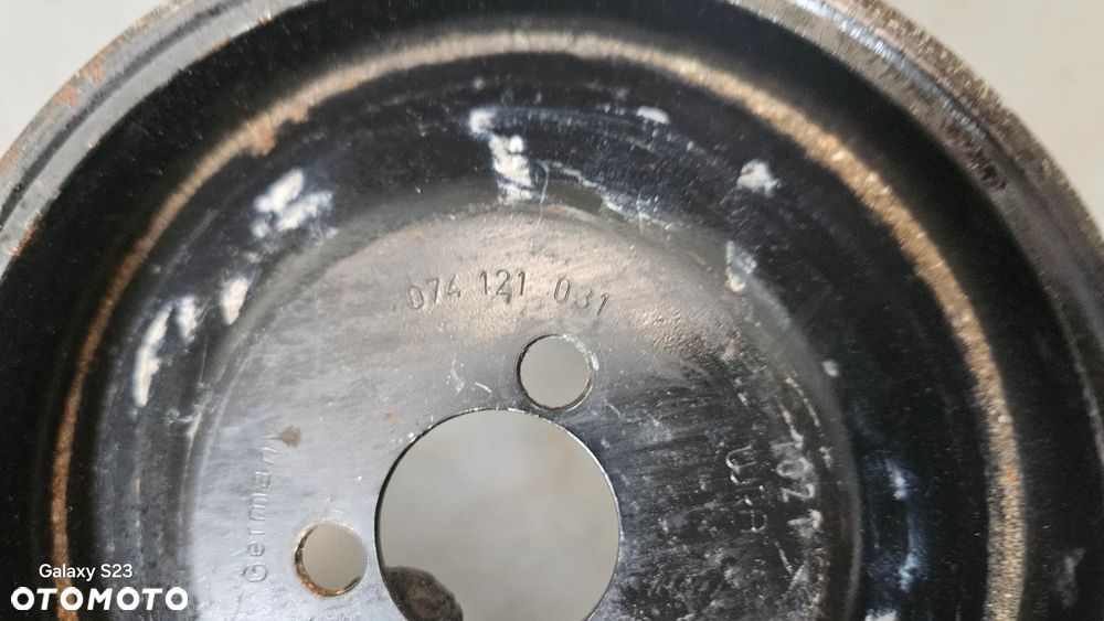 Koło pasowe pompy wspomagania VW LT T4 2,5 TDI 074121031 - 3