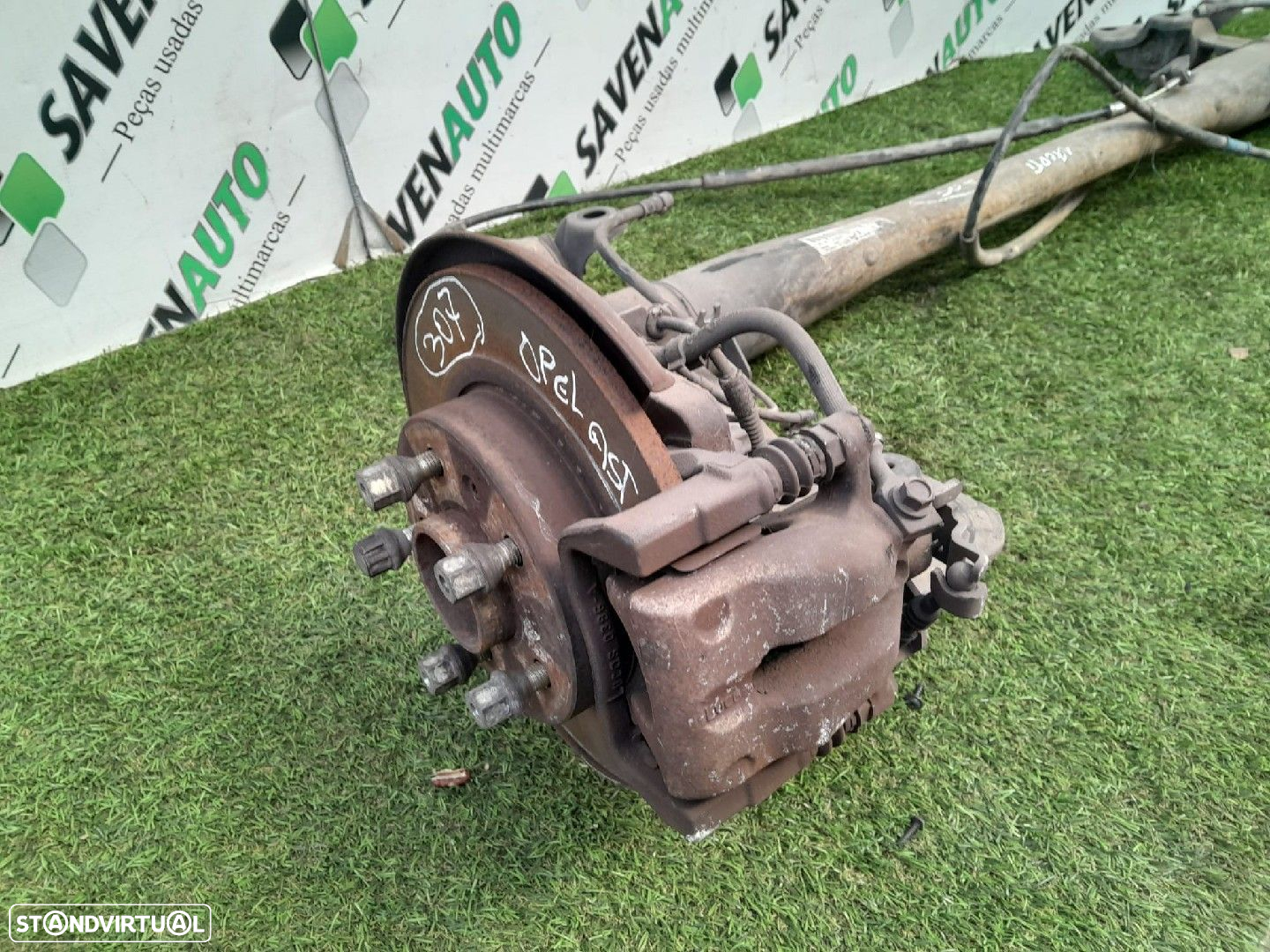 Eixo Traseiro Discos Opel Astra H (A04) - 2