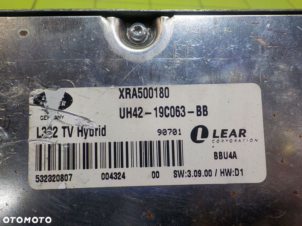 RANGE ROVER L322 LIFT 3.6 TD V8 07r modul sterownik DVD UH42-19C063-BB - 6