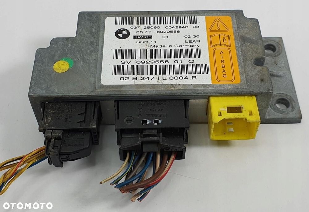 SENSOR AIR BAG AIRBAG BMW 7 E65 6929558 - 2
