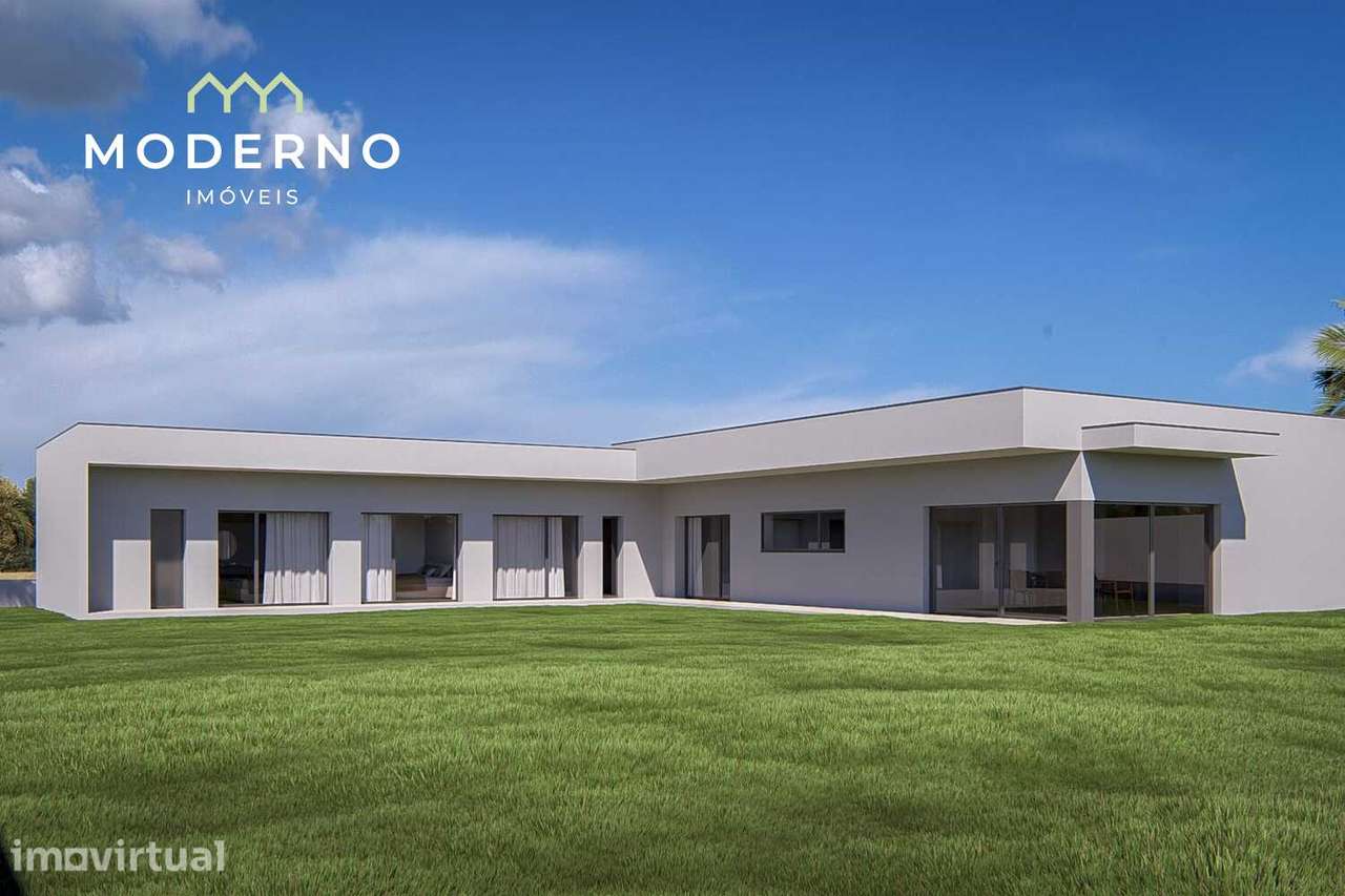 Moradia Térrea T4 com piscina (nova, em construção) - Grande imagem: 2/39