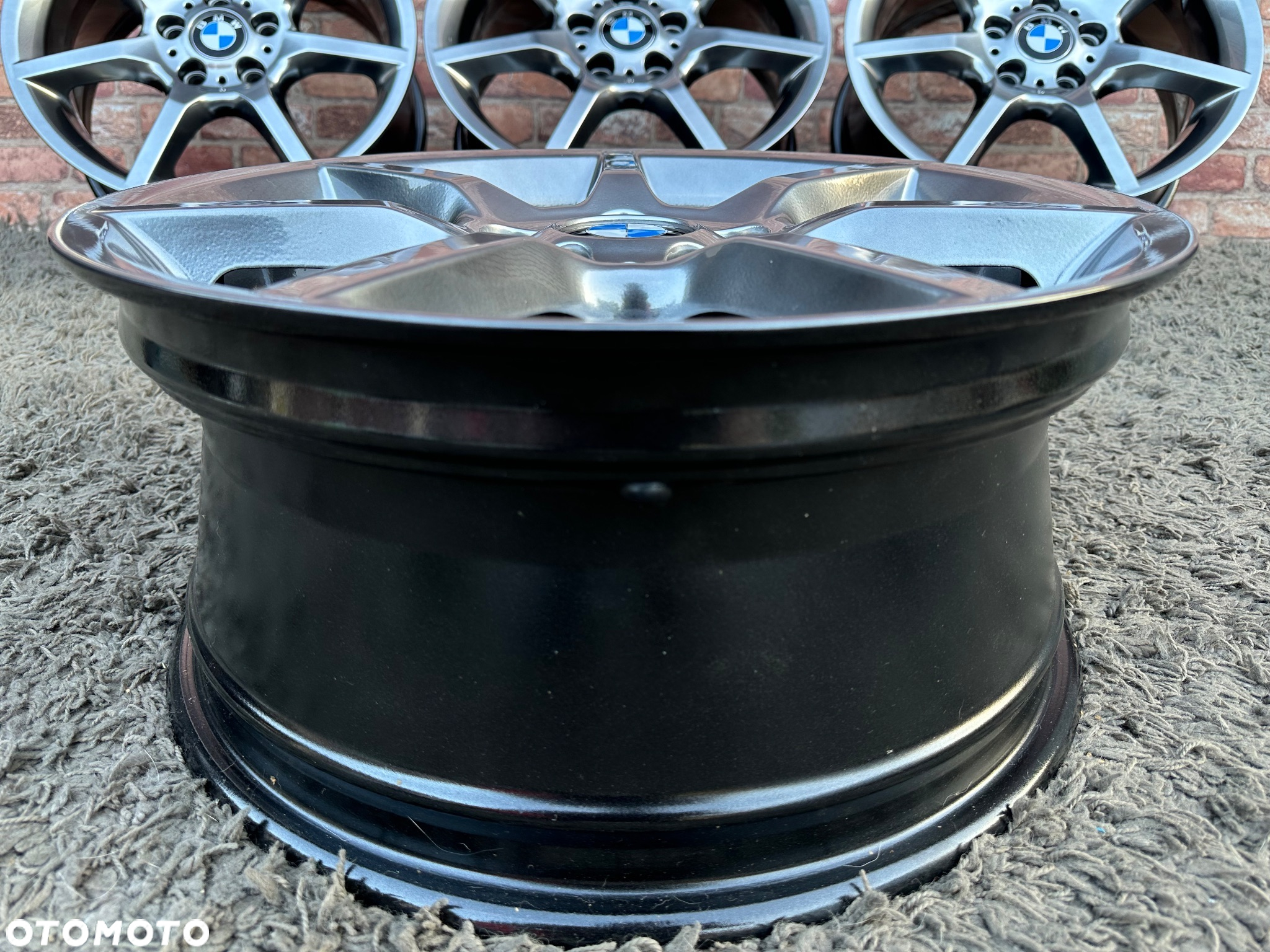7.5j 8j Felgi 18 oryginał BMW 5x120 Styling 180 seria 1 E87 3 E36 E46 E90 Z3 Z4 E81 F20 F22 F30 alufelgi 208 261 M pakiet Shadow Chrome JR Radom - 17