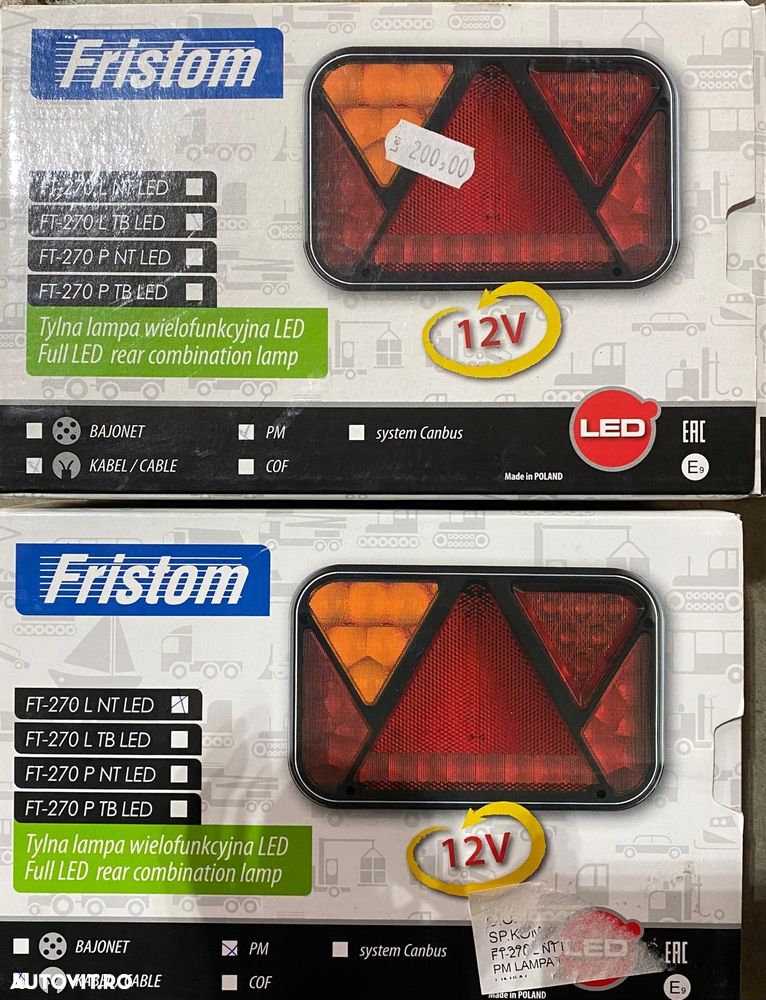 Lampa Led FRISTOM pentru remorca - 4