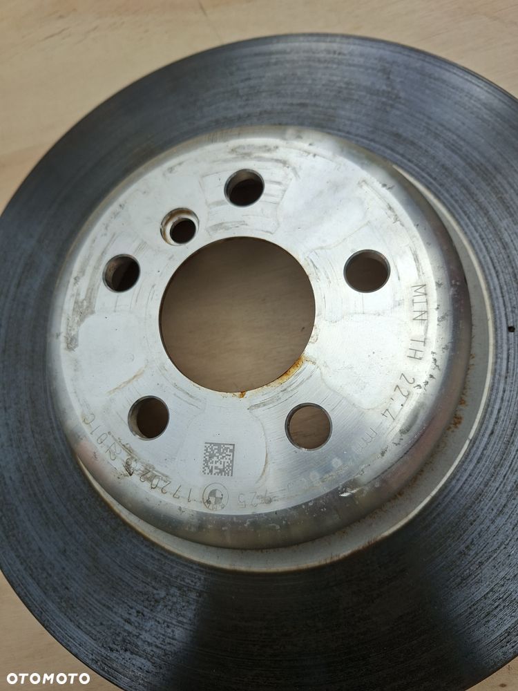 BMW 4 440ix g22 Tarcze 374mm OEM BMW plus klocki OEM plus zaciski M Czerwone komplet - 10