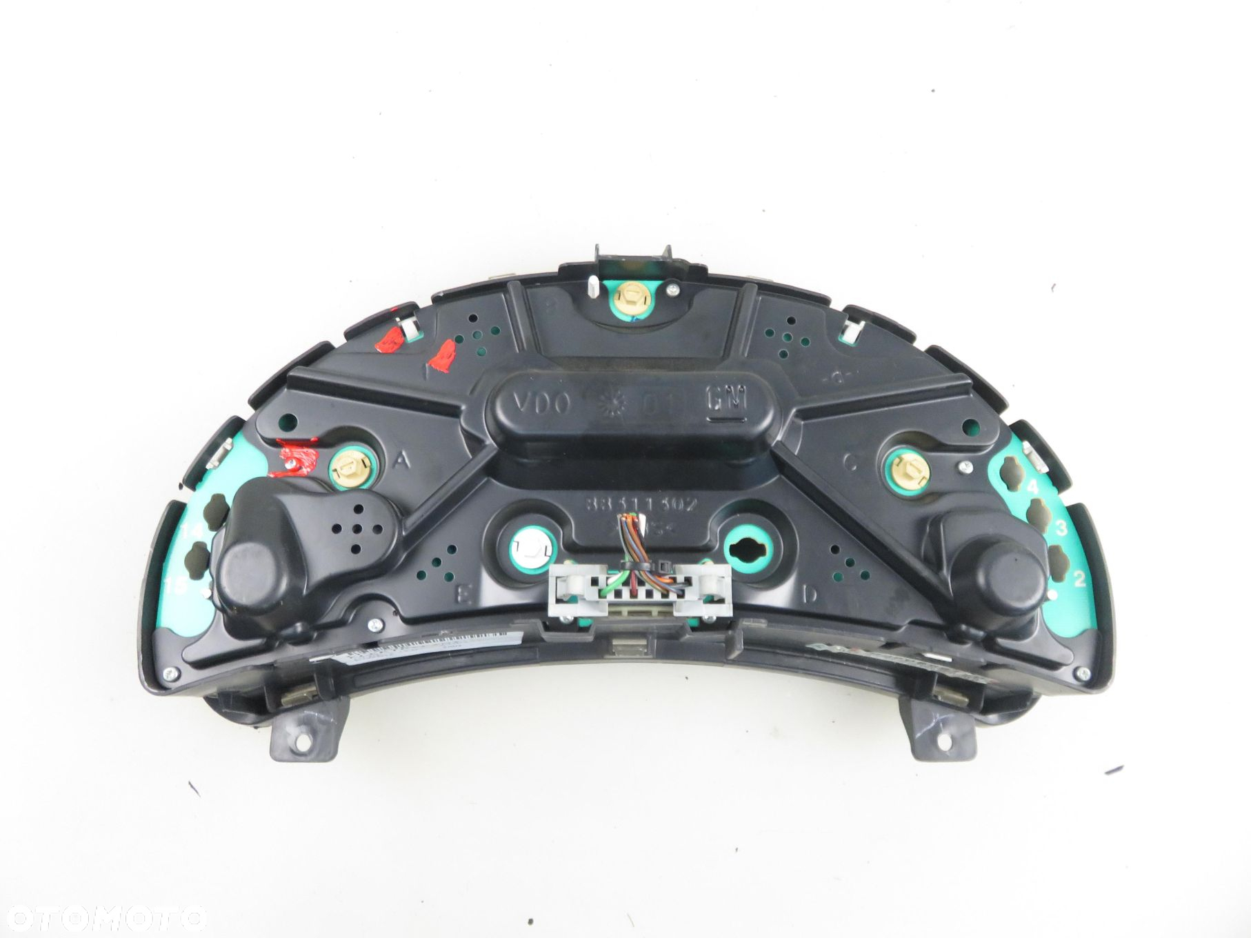 LICZNIK OPEL CORSA C (X01) 1.7 DI - Y 17 DTL 09166808FB - 5