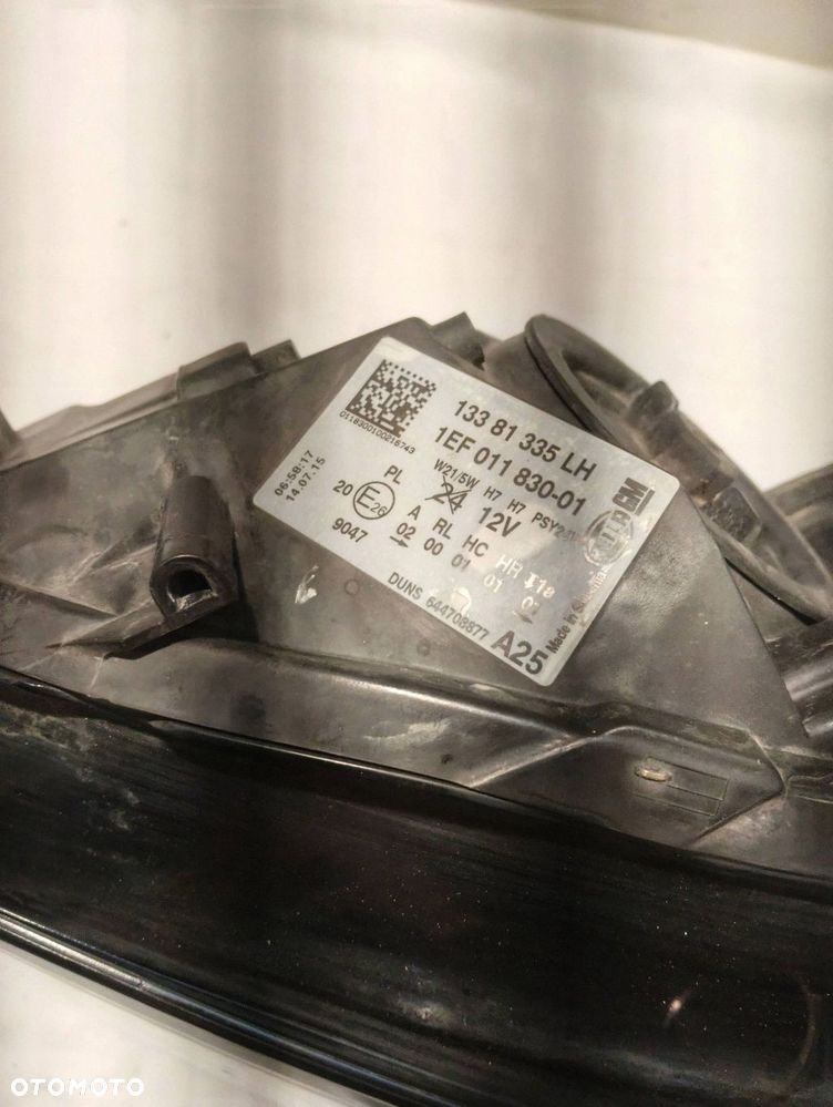 opel corsa e zw bez leda lampa lewy przód 1ef011830 - 4