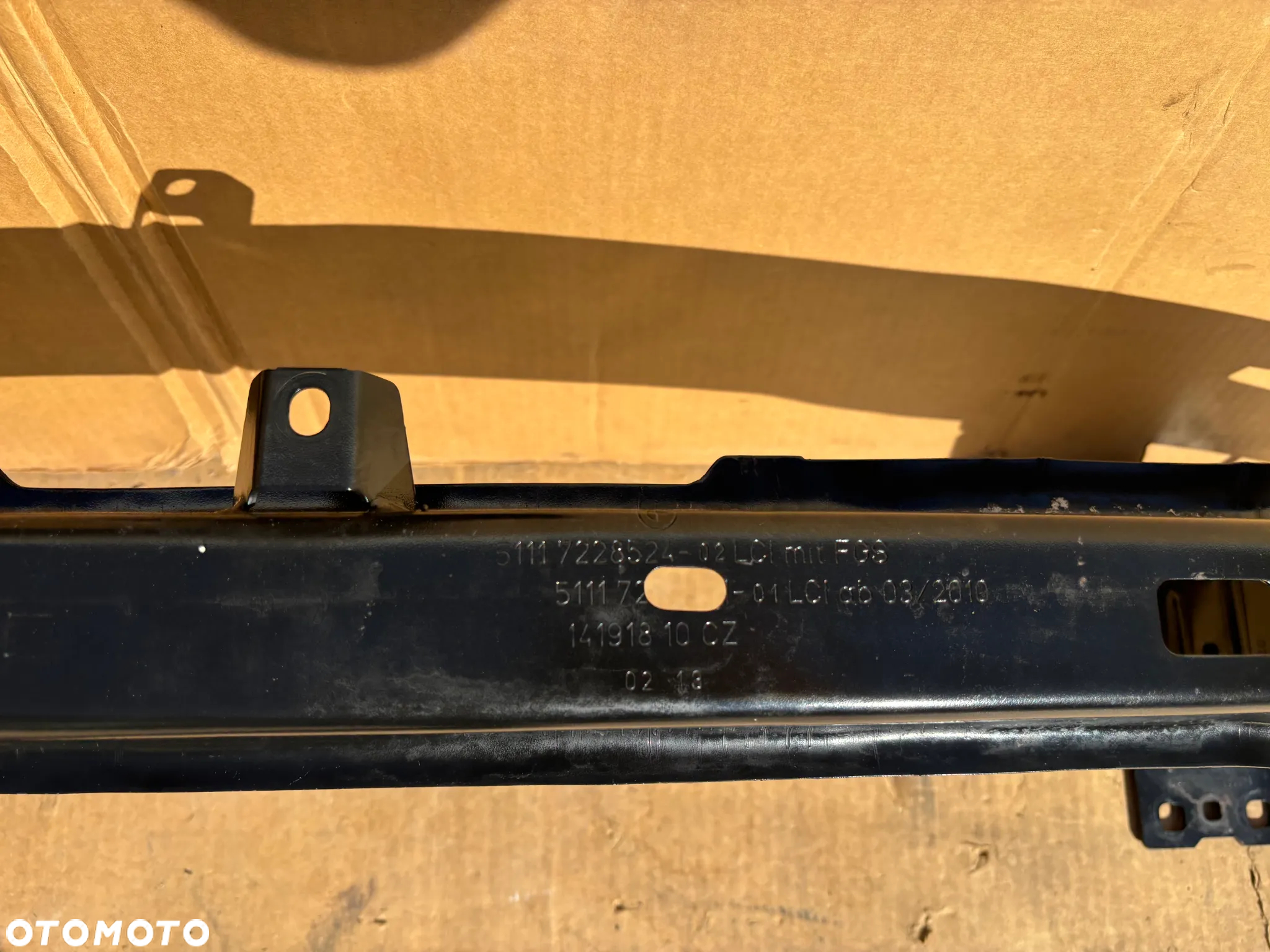 Belka Przednia Zderzaka Przedniego BMW 3 E92 E93 LCI Lift 7228524 Coupe Cabrio - 2