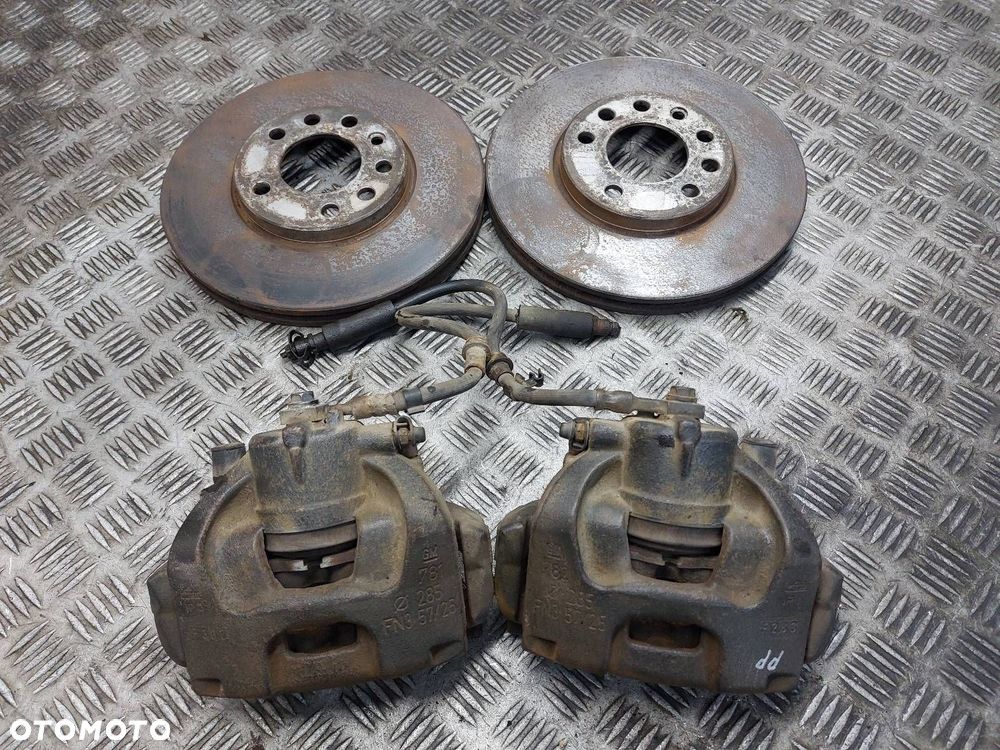 TARCZE HAMULCOWE PRZÓD + KLOCKI + ZACISKI OPEL VECTRA C 1.9 CDTI - 1