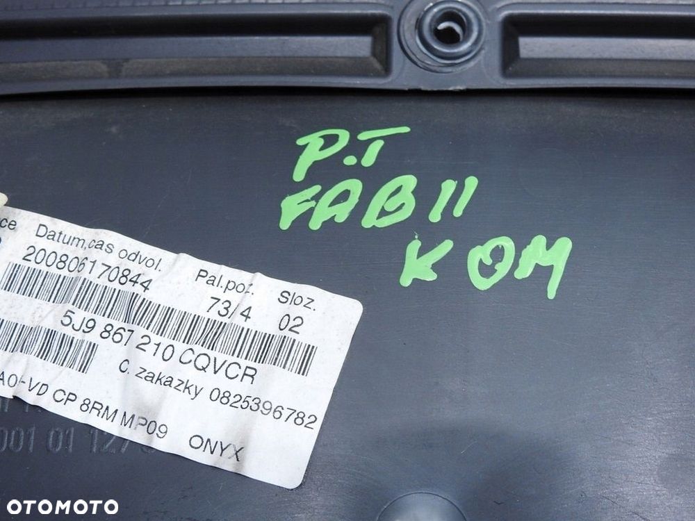 TAPICERKA BOCZEK DRZWI PRAWY TYŁ FABIA II KOMBI - 3