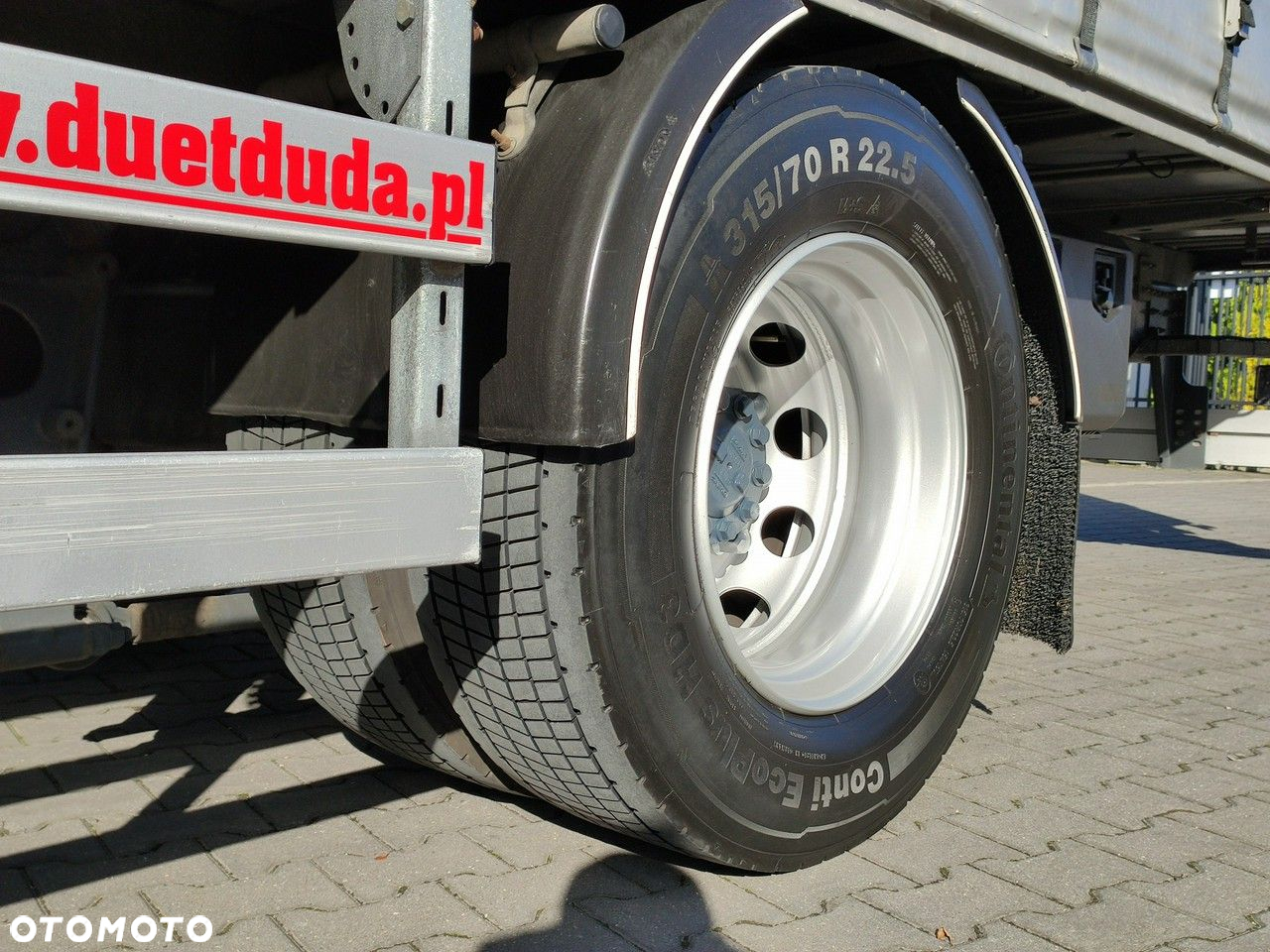 DAF CF 290 E6 Firana Tył Drzwi Dach Podnoszony / Zsuwany Długi 9.30m - 16