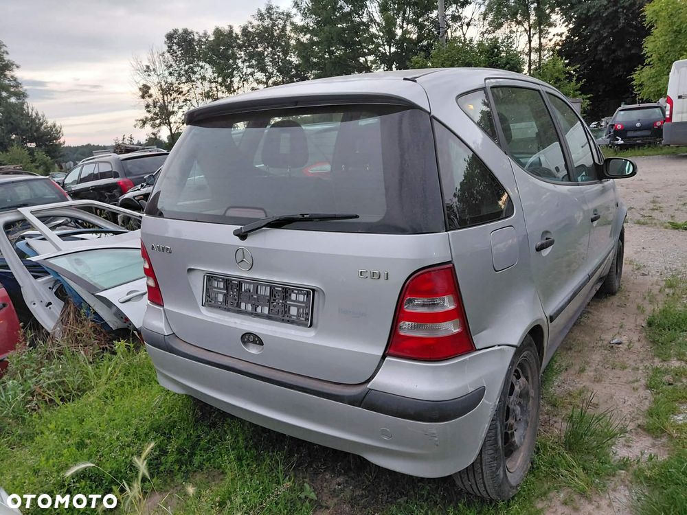 CZĘŚCI MERCEDES-BENZ A KLASSA A170 KLAPA TYŁ SZARA - 1