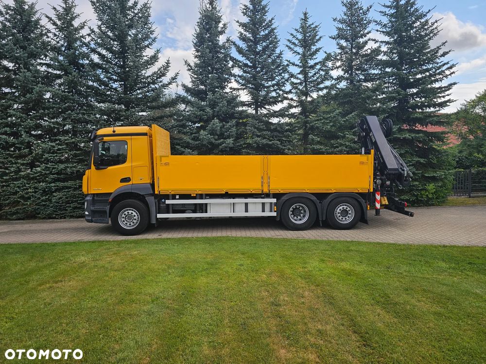 Mercedes-Benz Antos z HIAB 288 / 15m /Pilot/3-oś skrętna - 12